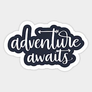 Adventure Awaits Sticker